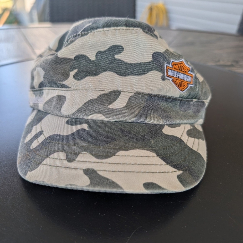 Harley-Davidson camo hat